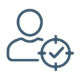 Icon showing expert identification and selection
