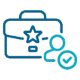 Icon showing professional opportunities matched to expertise