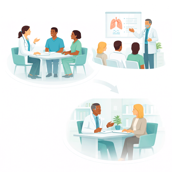 Disconnected hospital systems and workflows