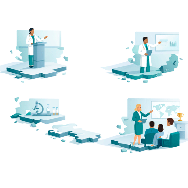 Fragmented hospital education and outreach systems limiting visibility and reach
