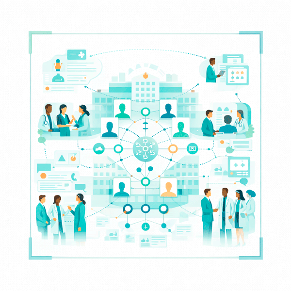 Governed hospital research environment with controlled workflows and traceable execution