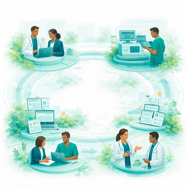 Hospital protocol monitoring and quality improvement workflow