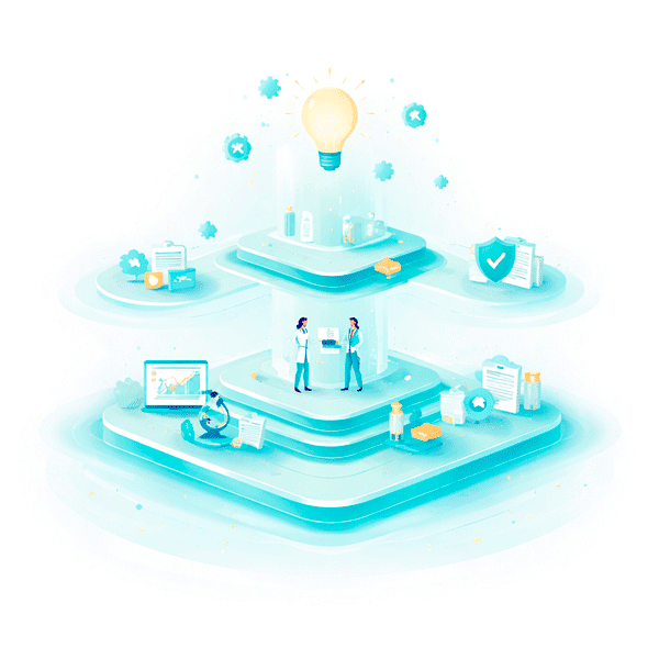 Knowledge accumulation within an R&D Collaboration Platform for Pharma & Medtech.