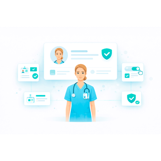 Verified Healthcare Professional Network with Secure Access