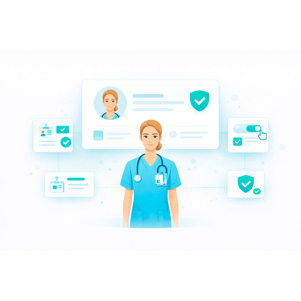 Verified Healthcare Professional Network with Secure Access